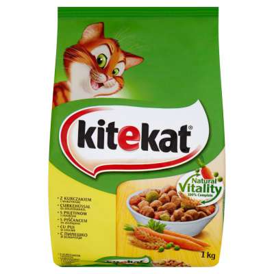 KITEKAT SUCHA 1KG KURCZAK I WARZYWA