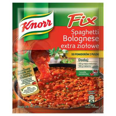 KNORR FIX BOLONESE EXTRA ZIOŁOWE 48G