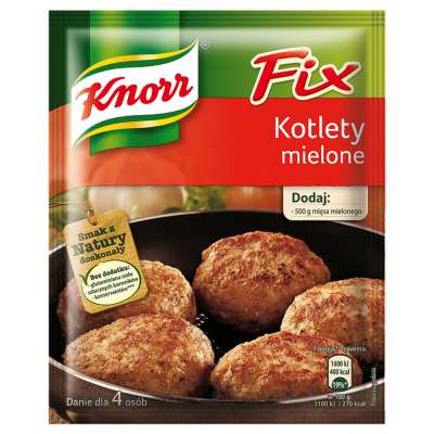 KNORR FIX KOTLETY MIELONE 64G