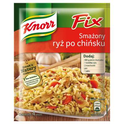 KNORR FIX SMAŻONY RYŻ 27G
