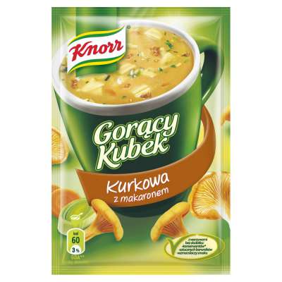 KNORR GOR. KUBEK 15G ZUPA KURKOWA Z MAK.