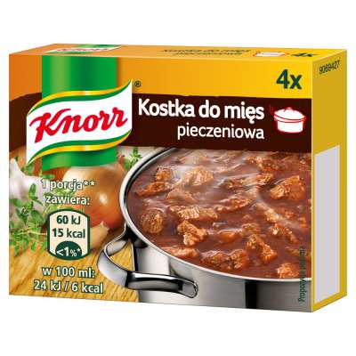KNORR KOSTKA DO MIĘS PIECZONA 40G
