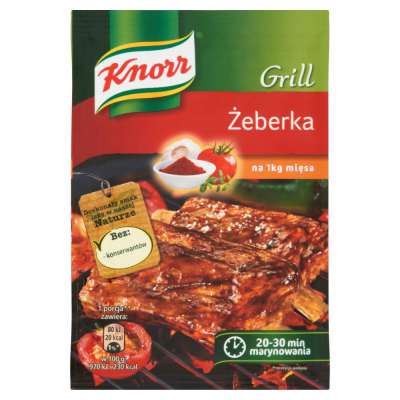 KNORR PRZYPRAWA DO ŻEBEREK 40G