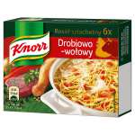 KNORR ROSÓŁ SZLACHETNY DROBIOWO-WOŁOWY 60G