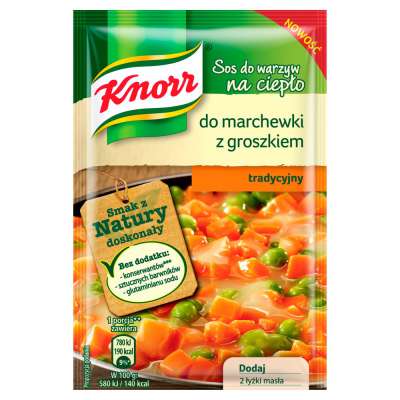 KNORR SOS NA CIEPŁO DO MARCHEWKI 18G