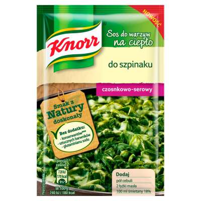 KNORR SOS NA CIEPŁO DO SZPINAKU 20G