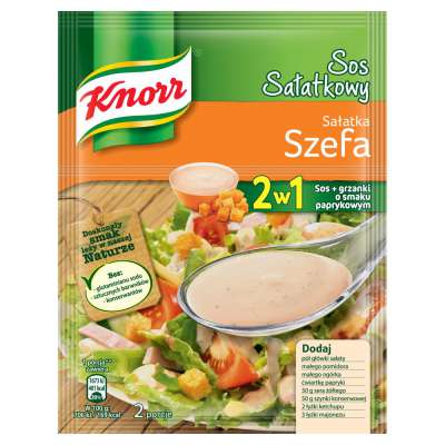 KNORR SOS SAŁATKOWY 30G SZEFA PAPR.