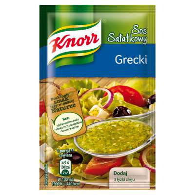 KNORR SOS SAŁATKOWY GRECKI 9G