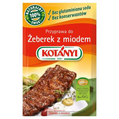 KOTANYI PRZYPRAWA 30G ŻEBER/MIÓD.