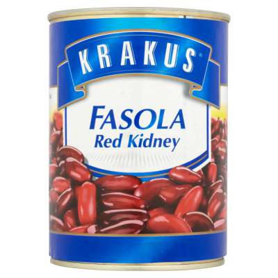 KRAKUS FASOLKA RED KIDNEY 400G