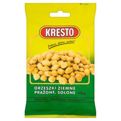 KRESTO ORZESZKI ZIEMNE SOLONE 100G