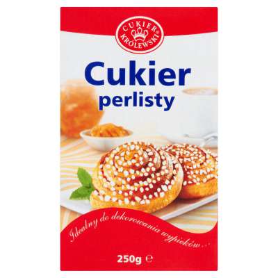 KRÓLEWSKI CUKIER PERLISTY 250G