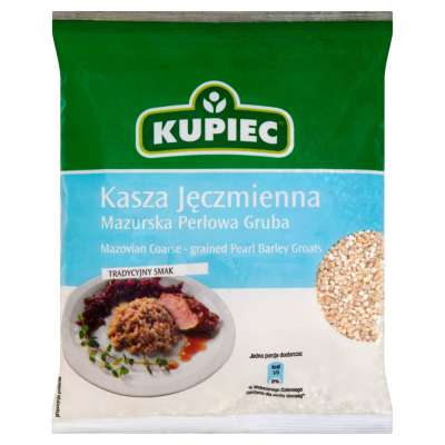 KUPIEC KASZA JĘCZMIENNA GRUBA 400G