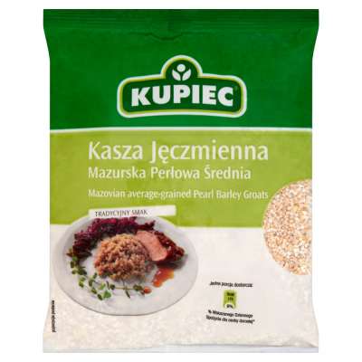 KUPIEC KASZA JĘCZMIENNA ŚREDNIA 400G