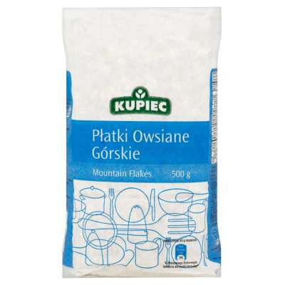 KUPIEC PŁATKI 500G OWSIANE
