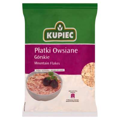 KUPIEC PŁATKI OWSIANE GÓRSKIE 400G