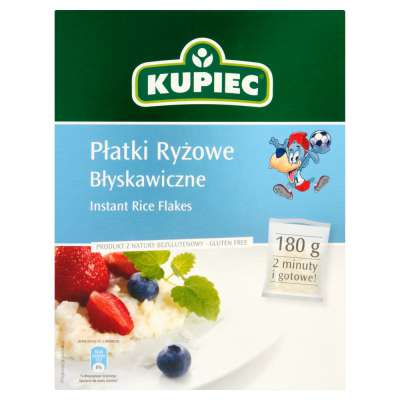 KUPIEC PŁATKI RYŻOWE 200G