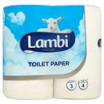 LAMBI PAPIER BIAŁY 4SZT