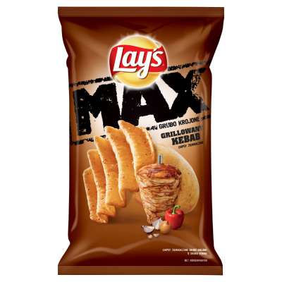 LAY'S MAX 210G GRILLOWANY KEBAB