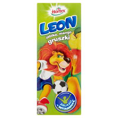 LEON 0,2L JABŁ/MANGO/GRUSZKA KART