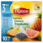 LIPTON PIRAMIDKA OWOCE TROPIKALNE 10T