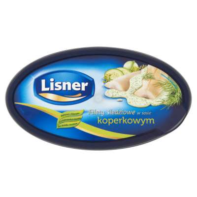 LISNER FILETY ŚLEDZIOWE W KOPERKU 280G