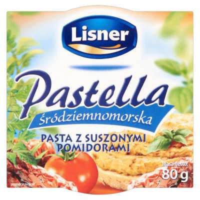 LISNER PASTELLA 80G ŚRÓDZIEMNOMOR. SUSZ POMID