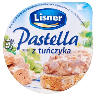 LISNER PASTELLA 80G Z TUŃCZYKIEM