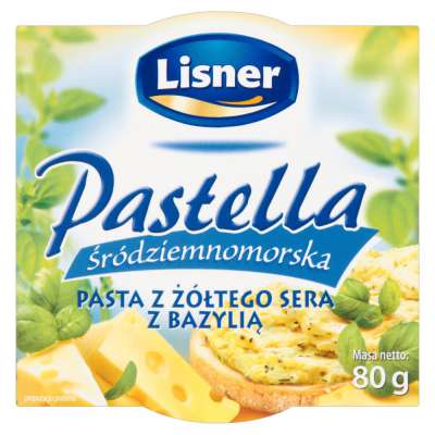 LISNER PASTELLA ŚRÓDZ.80G SER/BAZ.