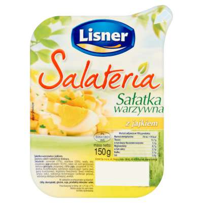 LISNER SAŁATKA 150G WARZYWNA JAJKO