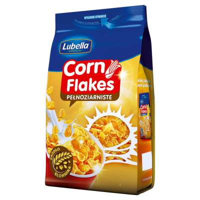 LUBELLA CORN FLAKES PEŁNOZIARNISTE 250G