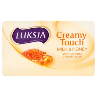 LUKSJA MYDŁO 90G 2W1 MLEKO I MIÓD