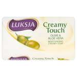 LUKSJA MYDŁO 90G CREAMY OLIVE&ALOE VERA