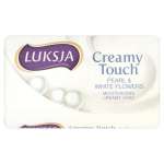 LUKSJA MYDŁO 90G CREAMY PEARL&WHITE FLOWERS