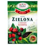 MALWA ZIELONA Z ŻURAWINĄ LIŚC 100G