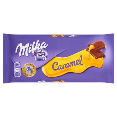 MILKA CZEKOLADA CARAMEL 100G