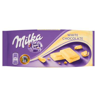 MILKA CZEKOLADA WHITE 100G