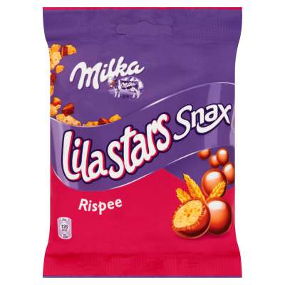 MILKA DRAŻE 50G LILA STARS SNAX RISPEE