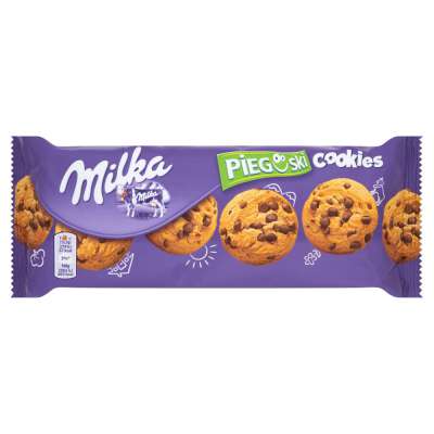 MILKA PIEGUSKI COOKIES Z CZEKOLADĄ 135G