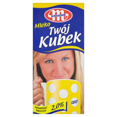 MLEKOVITA MLEK.TWÓJ KUBEK 2%1L