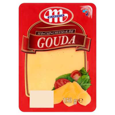 MLEKOVITA SER ŻÓŁTY GOUDA 150G