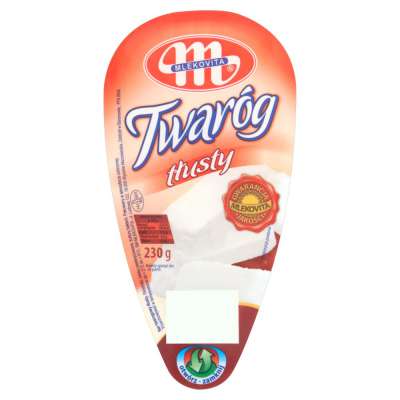 MLEKOVITA TWARÓG TŁUSTY 230G