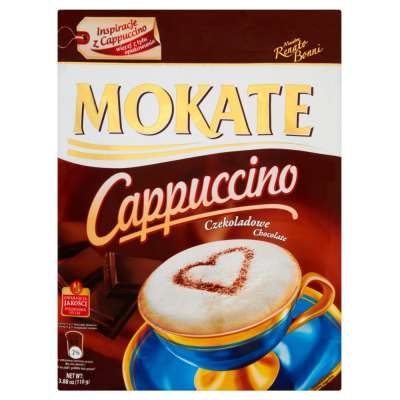MOKATE CAPPUCCINO CZEKOLADA 110G