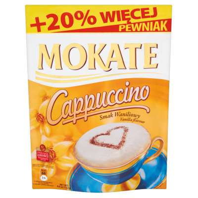 MOKATE CAPPUCCINO WANILIA 110G