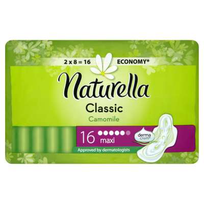 NATURELLA PODPASKI MAXI SKRZYD.DUO 16SZT