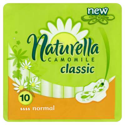 NATURELLA PODPASKI NORMAL 10SZT
