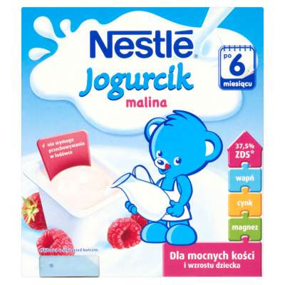 NESTLE JOGURCIK 100G*4 MALINA