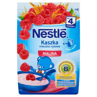 NESTLE KASZKA ML RYŻ. 230G MALINA