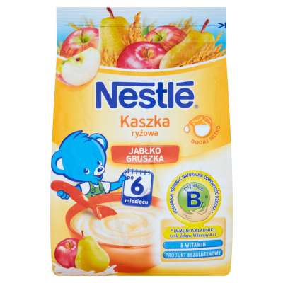 NESTLE KASZKA RYŻ. 180G GRUSZKA/JABŁ