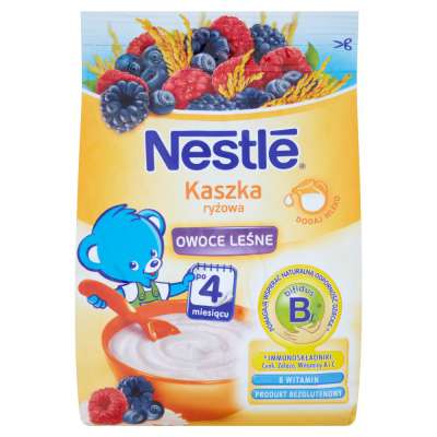 NESTLE KASZKA RYŻ. 180G OWOCE LEŚNE